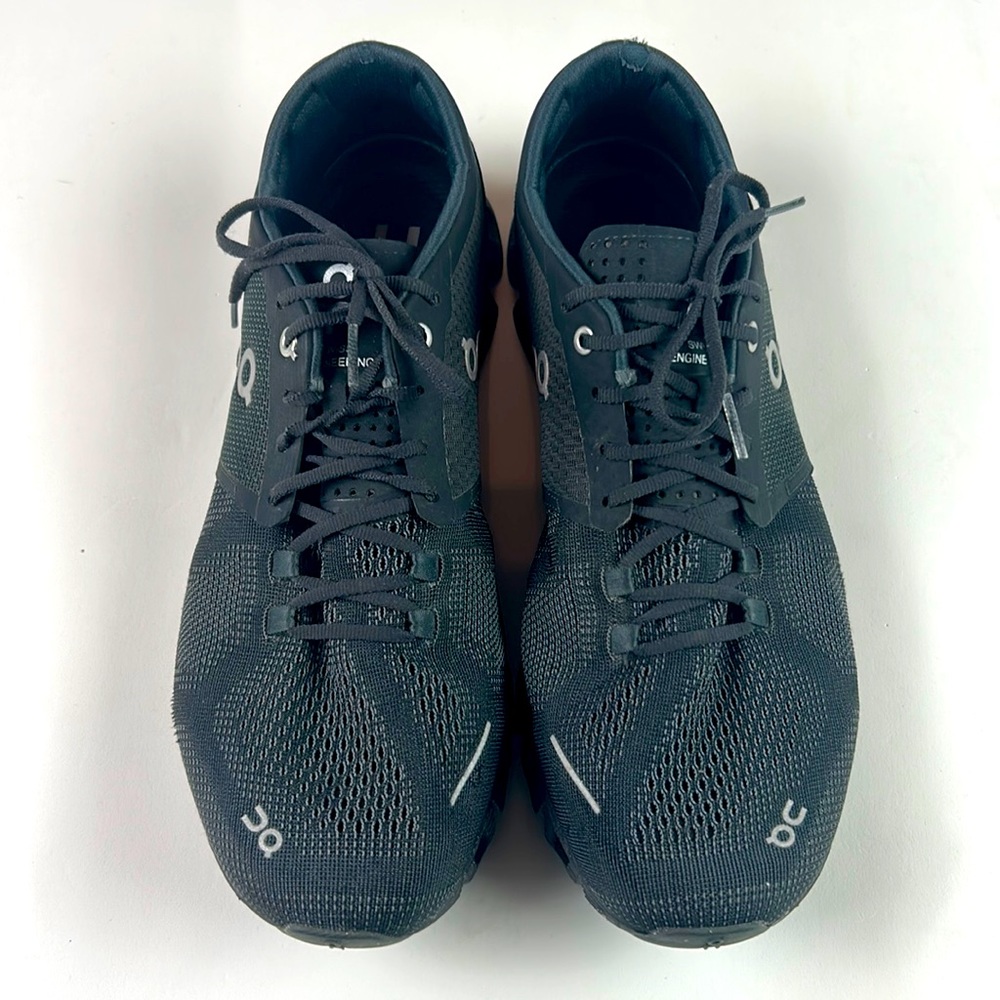 On Cloud X Black/Asphalt Mens 10.5